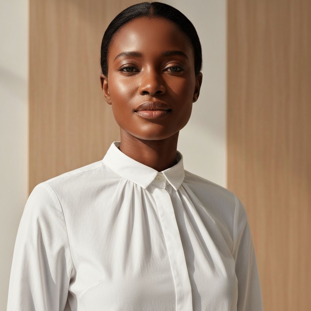 Chemise Tulipe Blanche Femme